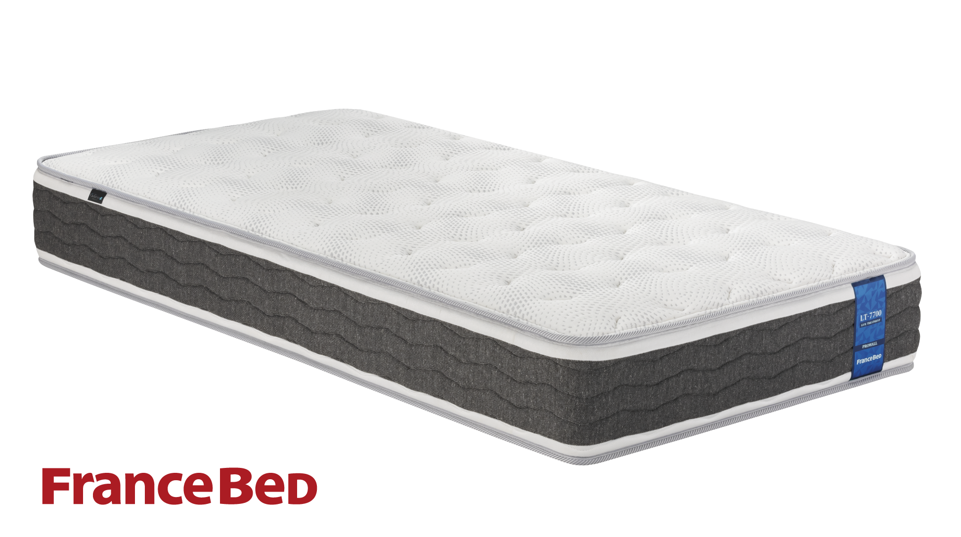 フランスベッド|LT-7700 PW MON ミディアムソフト シングルロング(L205cm)