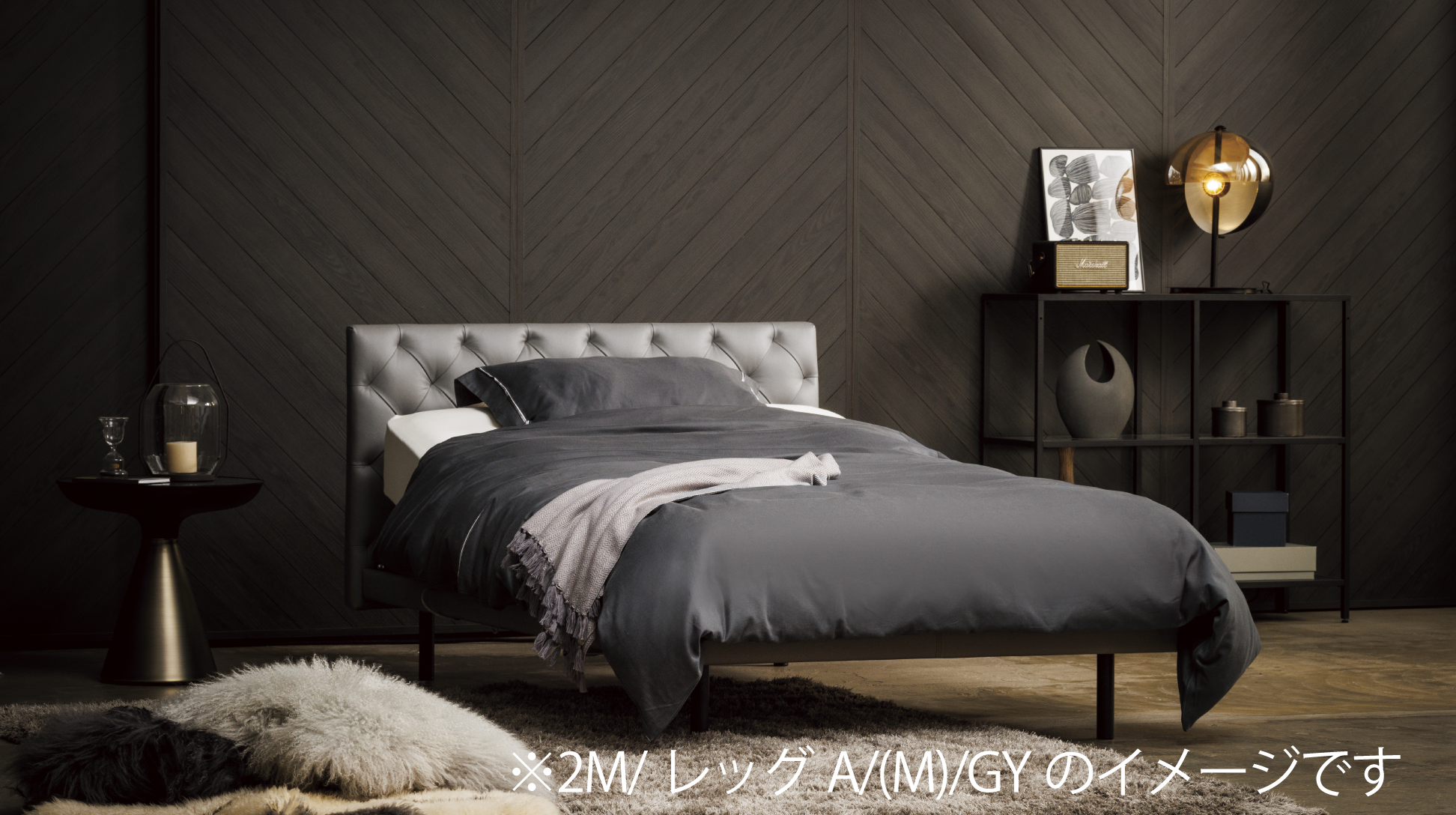 フランスベッド|グランサス GS-12F (2モーター / キャスター) RD(レッド)色 シングル