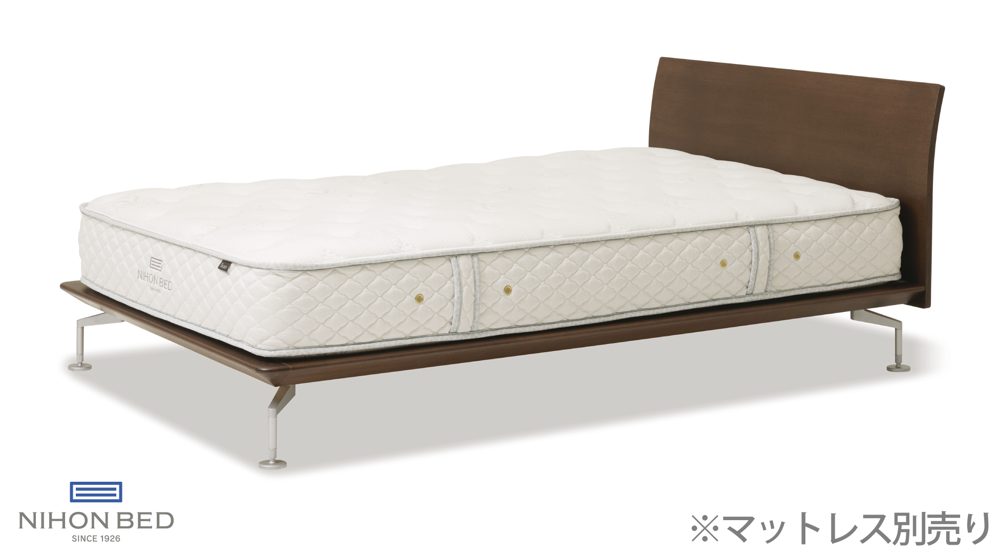 日本ベッド|フォトン カフェブラウン色 E471 シングル