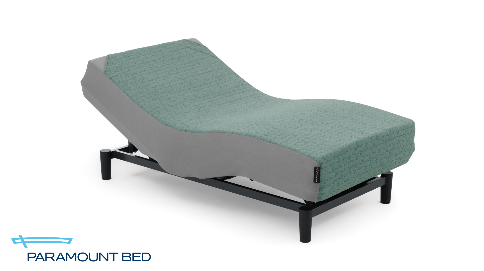 パラマウントベッド|Active Sleep BED (ANALYZERセット / キルトジャガードニット) アースグリーン色 セミダブル