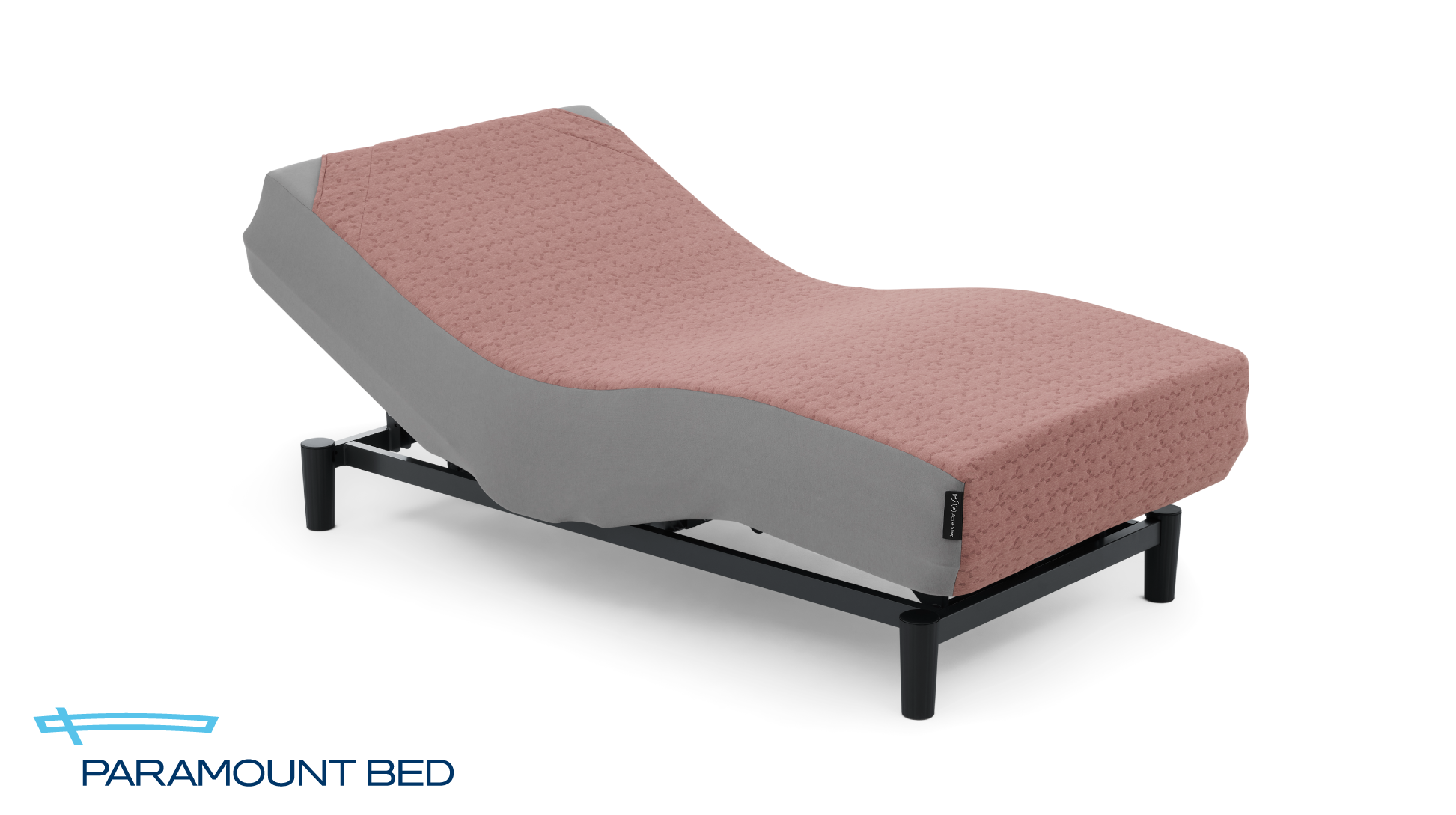 パラマウントベッド|Active Sleep BED (ANALYZERセット / キルトジャガードニット) ミストレッド色 シングル