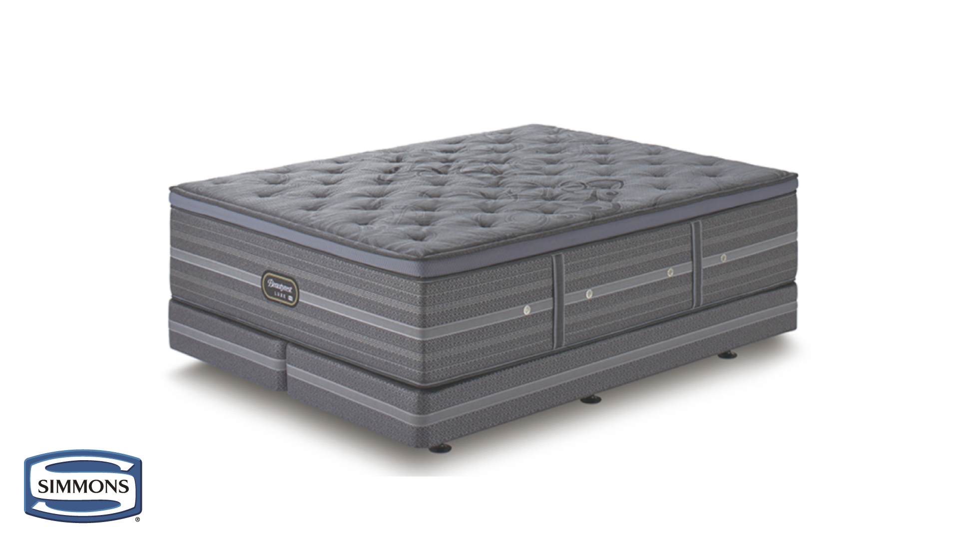 シモンズ|LUXE シグネチャー ピロートップAA21LS1 キング